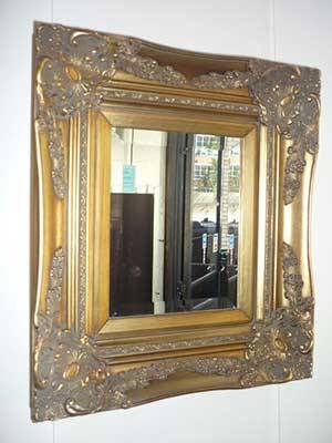Gold frame painting