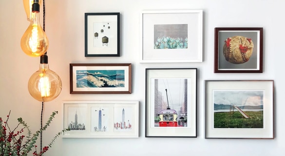 Custom picture framing